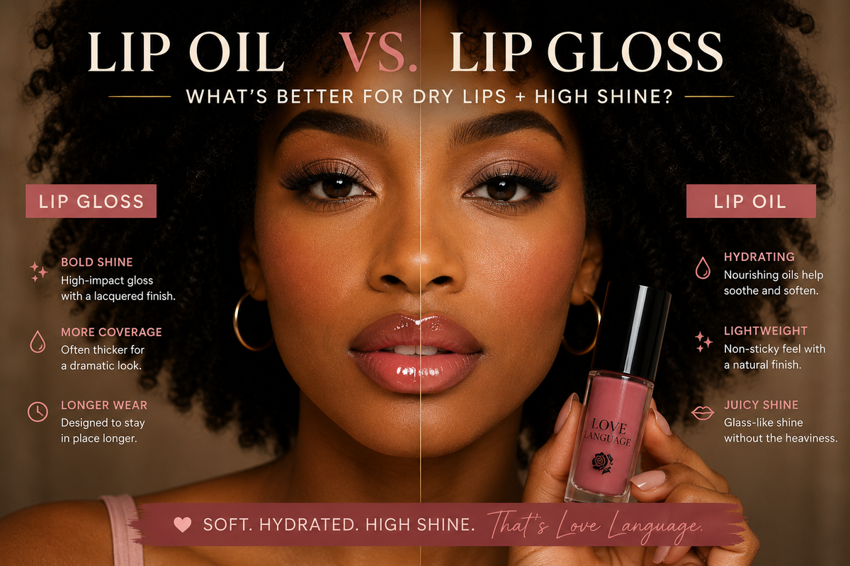 Lip Oil vs. Lip Gloss: Which Is Better for Dry Lips and High Shine?