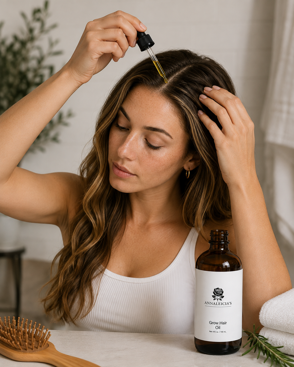 ROOTED – Rosemary Hair Growth & Scalp Oil | Avocado + Jojoba