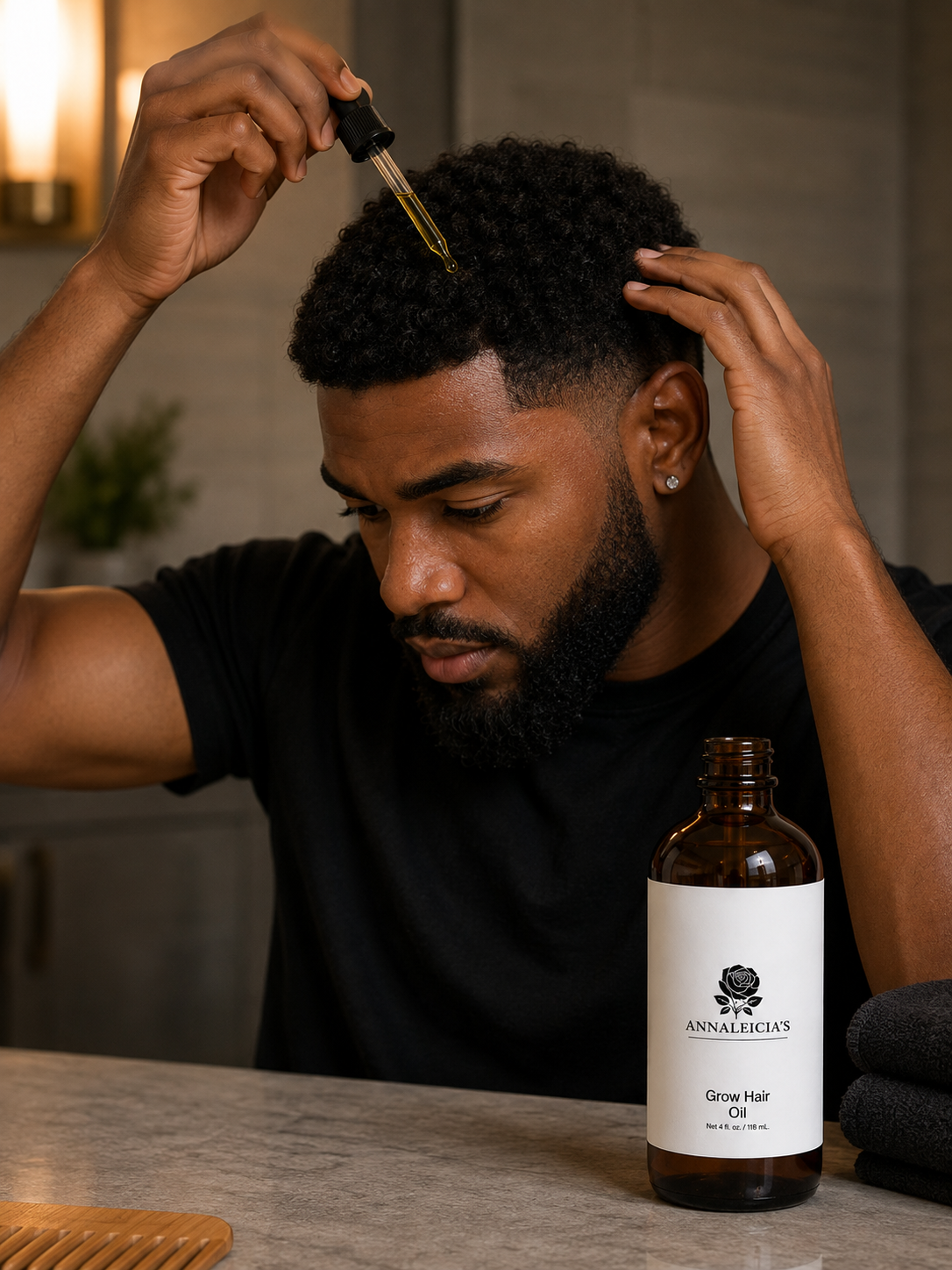 ROOTED – Rosemary Hair Growth & Scalp Oil | Avocado + Jojoba