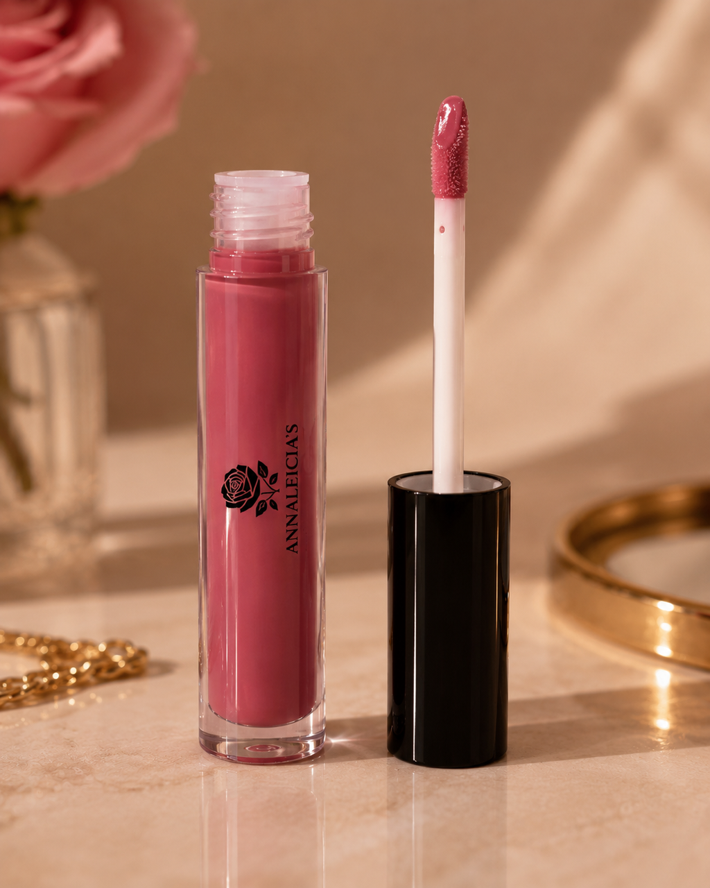 Annaleicia’s Rogue High-Shine Lip Gloss