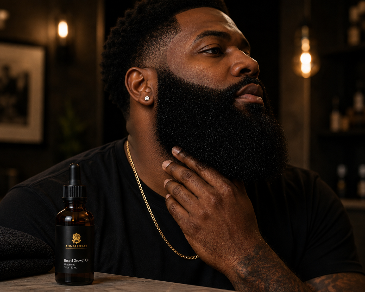 THE GENTLEMAN – Hemp Infused Beard Oil