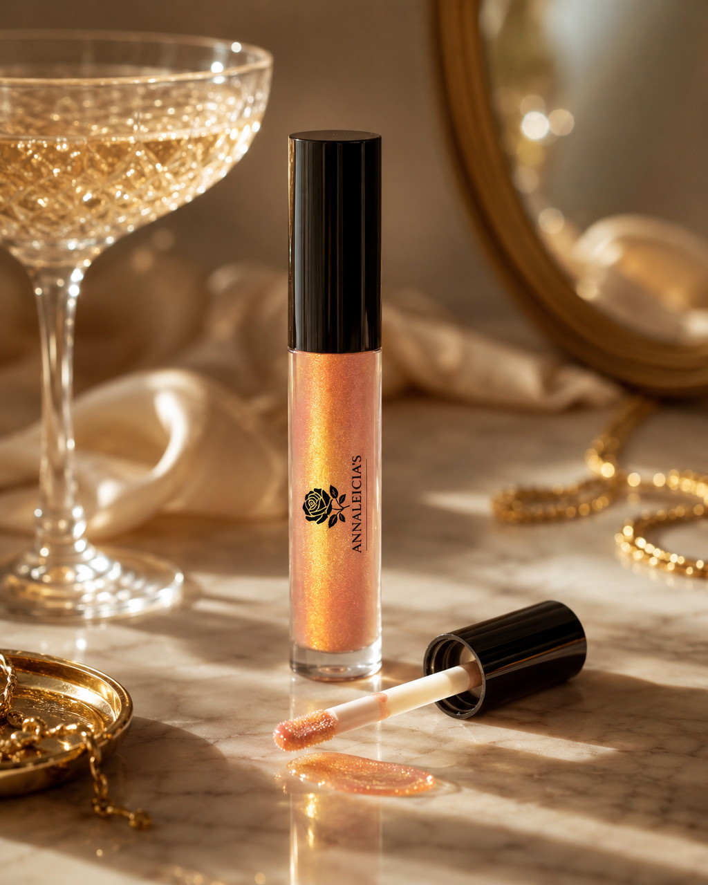 Annaleicia’s Champagne Problems Luxe Lip Gloss