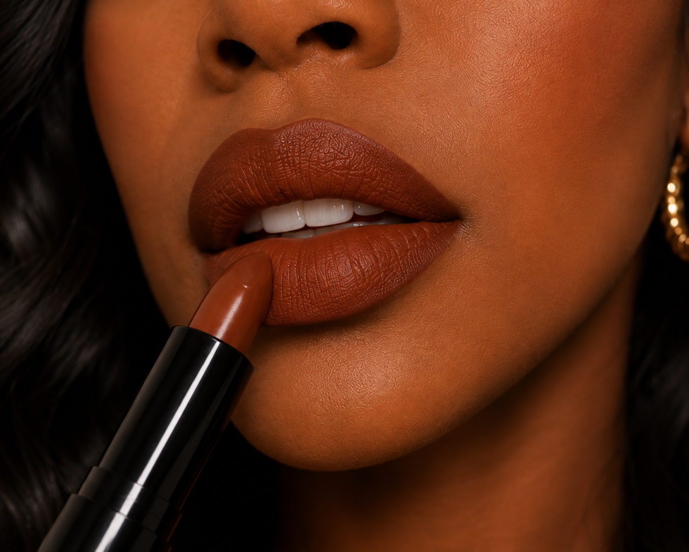 BROWN SKIN GIRL – Rich Warm Brown Matte Lipstick
