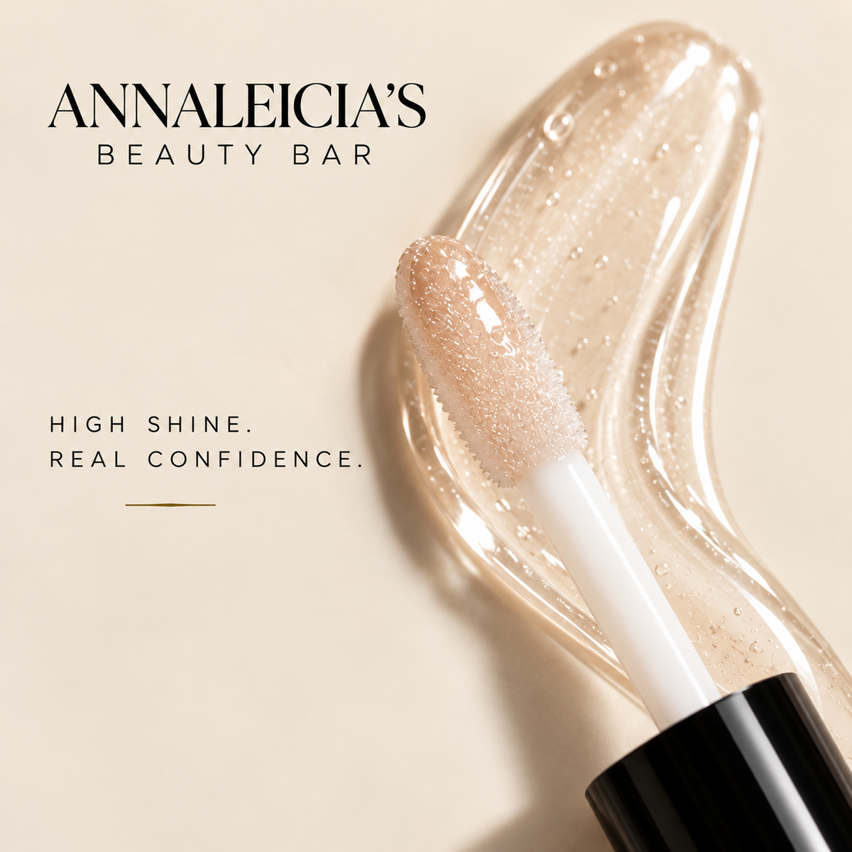 Annaleicia’s Bare High-Shine Lip Gloss
